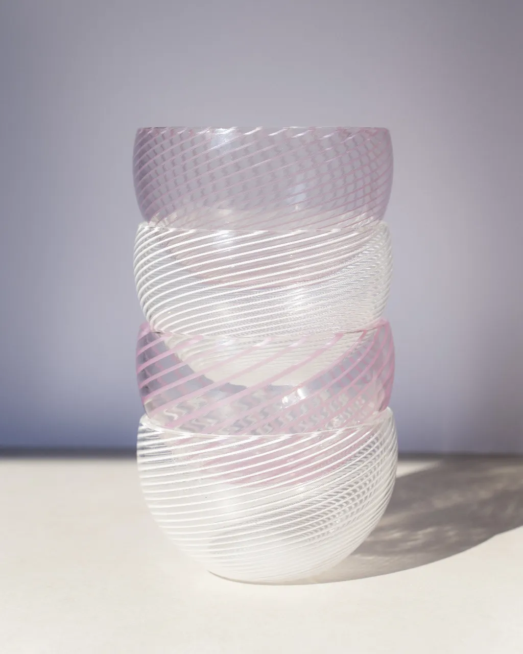 Culla - rosa e bianco